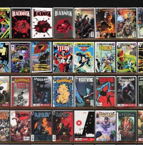 Huge Lot 150+ Comics with Nightwing, Spider-Man 2099 & More!