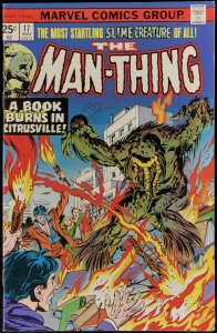 Man-Thing #17 (1975) VF-