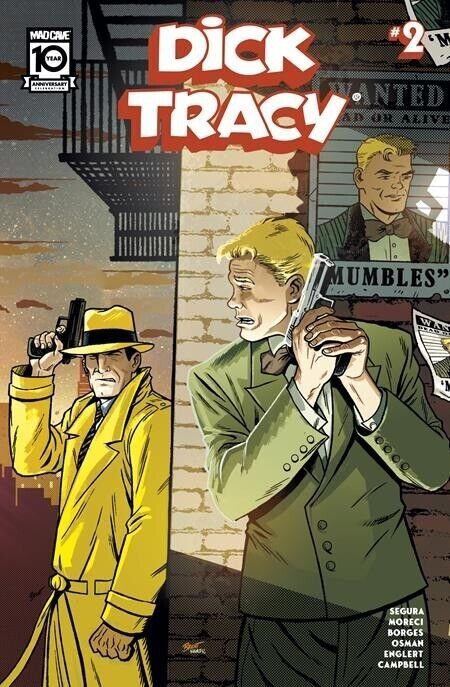 DICK TRACY #2 CVR B BRENT SCHOONOVER CONNECTING COVER VAR (PRESALE 6/12/24)