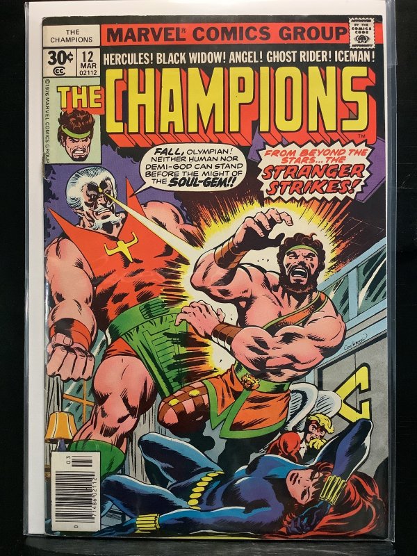 The Champions #12 (1977)