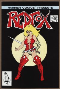 RedFox #1 (1986) - 2nd Printing - Harrier Comics