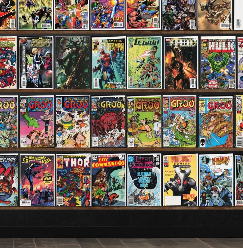 Huge Lot 150+ Comics with The Amazing Spider-Man & More!