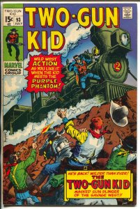 Two-Gun Kid  #93 1970-Marvel-Dick Ayers-1st issue after 1970 resumption-FN+