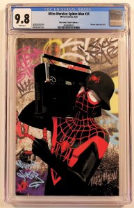 Miles Morales: Spider-Man #35 (2022) CGC 9.8 KRS Comics Virgin Edition A