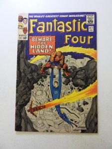 Fantastic Four #47 (1966) FN- condition rusty staples