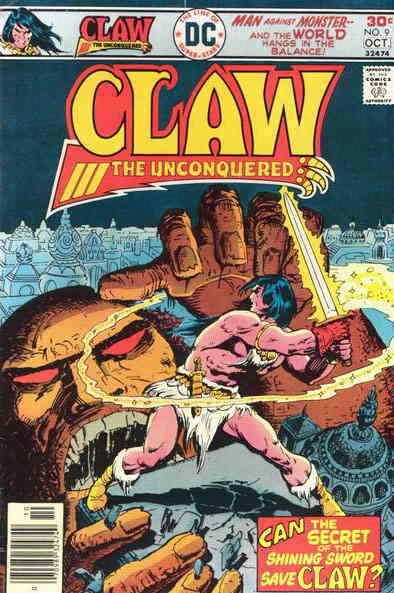 Claw the Unconquered #9 FN; DC | save on shipping - details inside