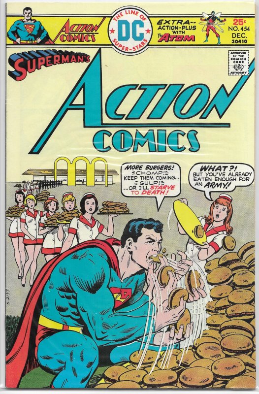 Action Comics   vol. 1   #454 VG Atom