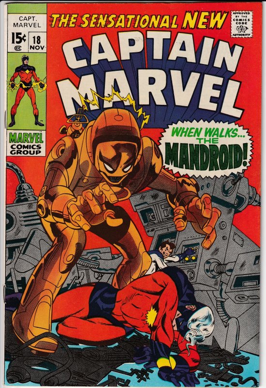 Captain Marvel #18 (1969)