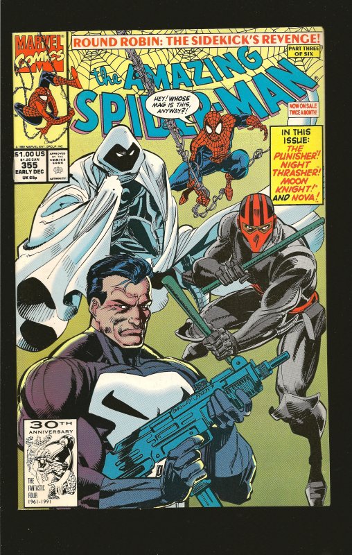 Marvel Comics The Amazing Spider-Man Vol 1 No 355 December 1991