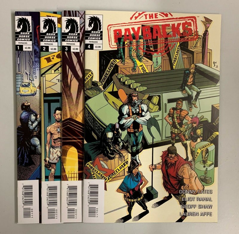 The Paybacks #1-4 Set (Dark Horse 2015) 1 2 3 4 Donny Cates Eliot Rahal (8.5+) 