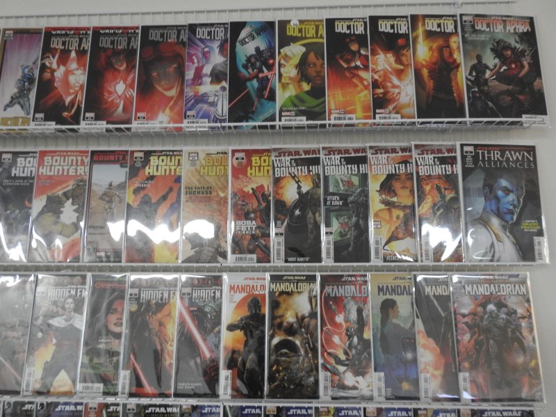 Huge Lot of 140 Comics W/ ALL STAR WARS!!! Avg. VF+ Condition!