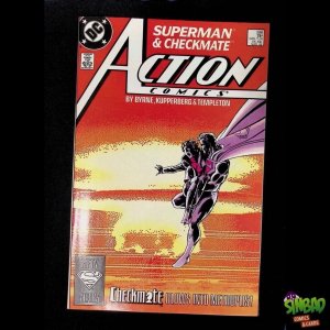 Action Comics, Vol. 1 598A 1st team app. Checkmate