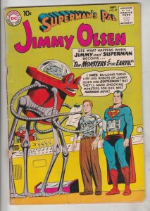 Jimmy Olsen, Superman's Pal  #47 (Sep-60) VG Mid-Grade Jimmy Olsen