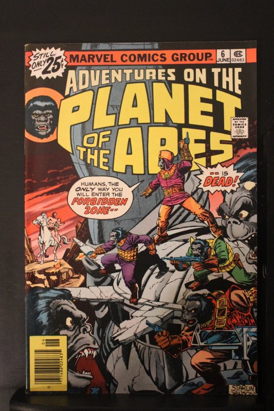 Adventures on the Planet of the Apes #6 (1976) High-Grade NM- Wow! Boca CERT!