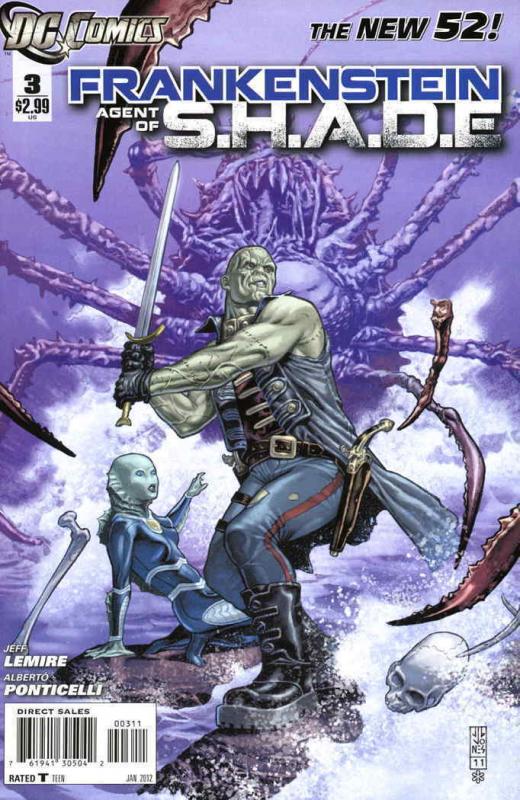 Frankenstein, Agent of S.H.A.D.E. #3 FN; DC | save on shipping - details inside