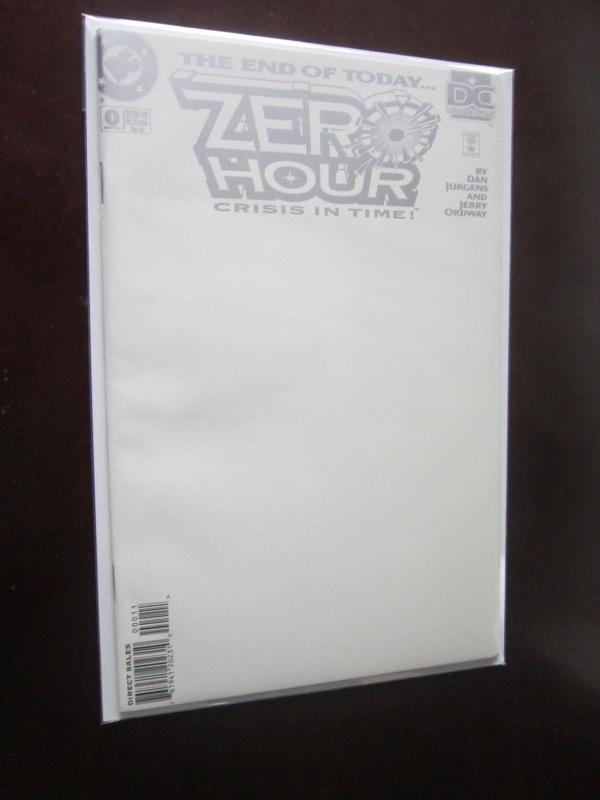 Zero Hour Crisis in Time (1994) #0A-4A - Avg 8.5/VF+ - 1994