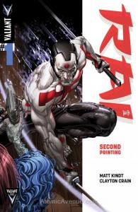 Rai (2nd Series) #1 (2nd) VF/NM; Valiant | save on shipping - details inside