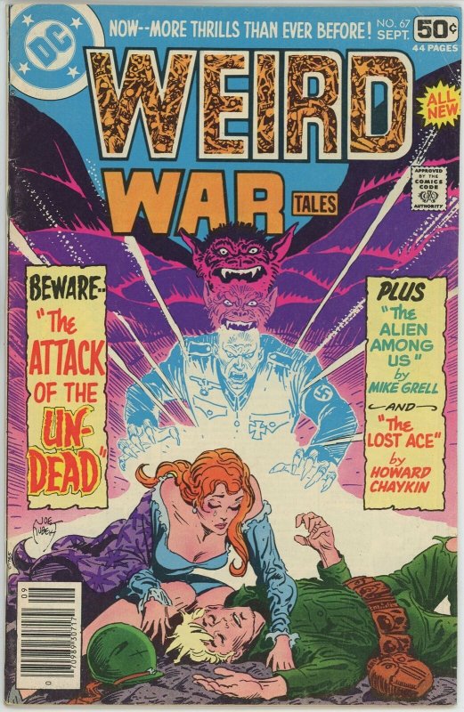 Weird War Tales #67 (1971) - 6.0 FN *The Attack of the Undead*