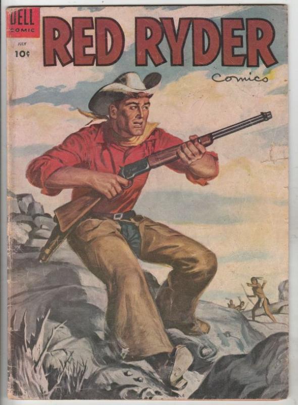 Red Ryder Comics #132 (Jul-54) VG+ Affordable-Grade Red Ryder