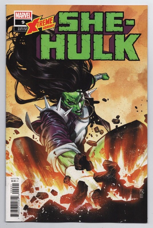 She-Hulk #9 Ruan X-Treme Variant (Marvel, 2022) NM 