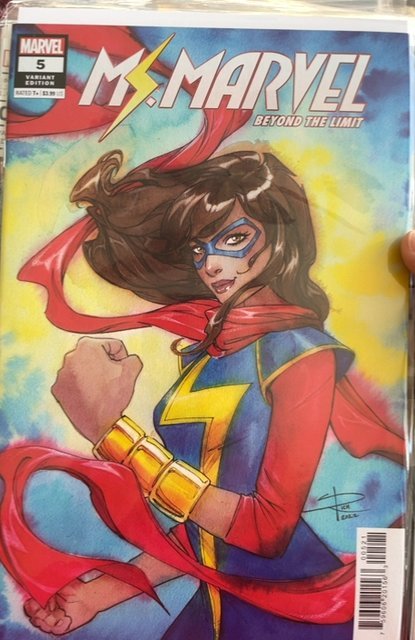 Ms. Marvel: Beyond the Limit #5 Variant Cover (2022) Ms. Marvel 