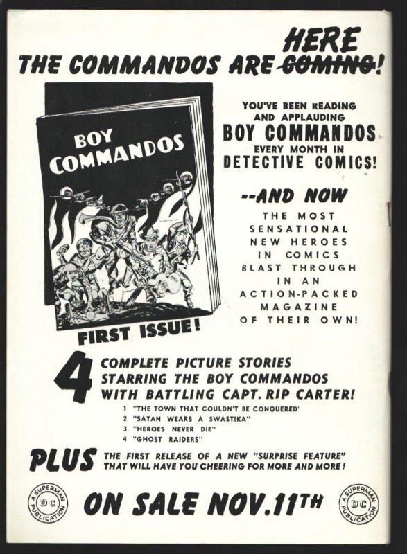 Flashback Golden Age Comic Reprint #38 1976-Reprints World's Finest Comics #8...