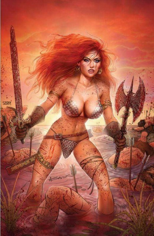 Red Sonja Age Of Chaos #6 Saviuk & Szerdy Virgin Variant