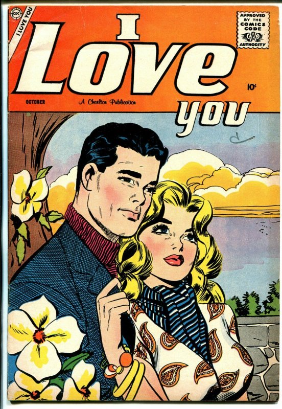 I Love You #20 1958-Charlton-stylish moody romance thrills-nice cover pose-FN