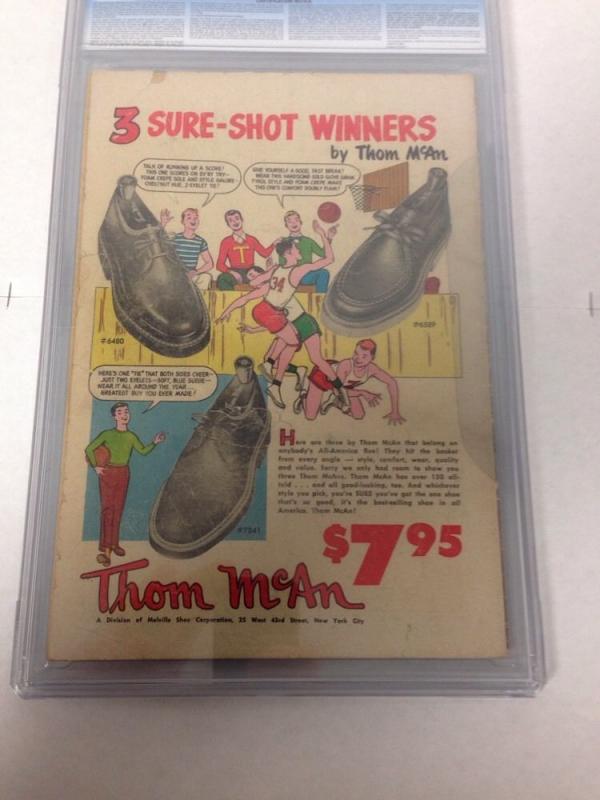 Congo Bill 3 Cgc 2.5 Off White Pages 1954 1955