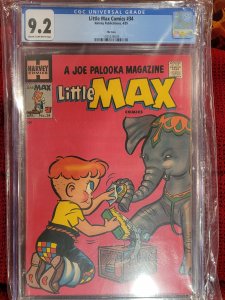 Little Max Comics #34 (1955) CGC 9.2 NM-