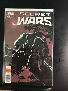 Secret Wars #5 Campbell Variant Marvel Comics 2015 NM+