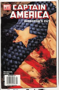 Captain America #25 Director's Cut Variant (2007) Captain America