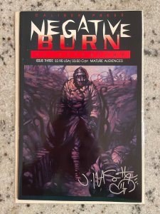 Negative Burn # 3 NM Anthology Caliber Press Comic SIGNED Jeff Smith BONE J980