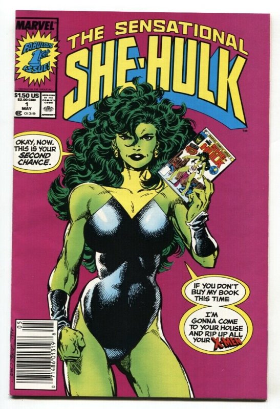 SENSATIONAL SHE-HULK #1 1989-First issue comic book