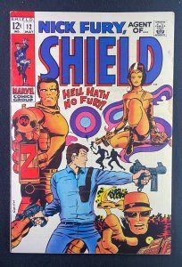 Nick Fury, Agent of SHIELD (1968) #12 VG/FN (5.0) Barry Smith