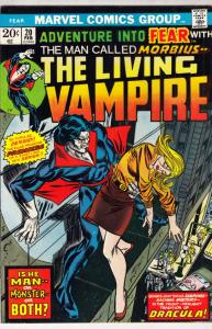 Adventures Into Fear #20 (Feb-74) NM- High-Grade Morbius the Living Vampire