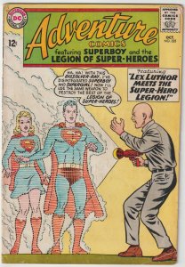 Adventure Comics #325 (Oct 1964, DC) VG condition (4.0), Legion vs. Lex Luthor