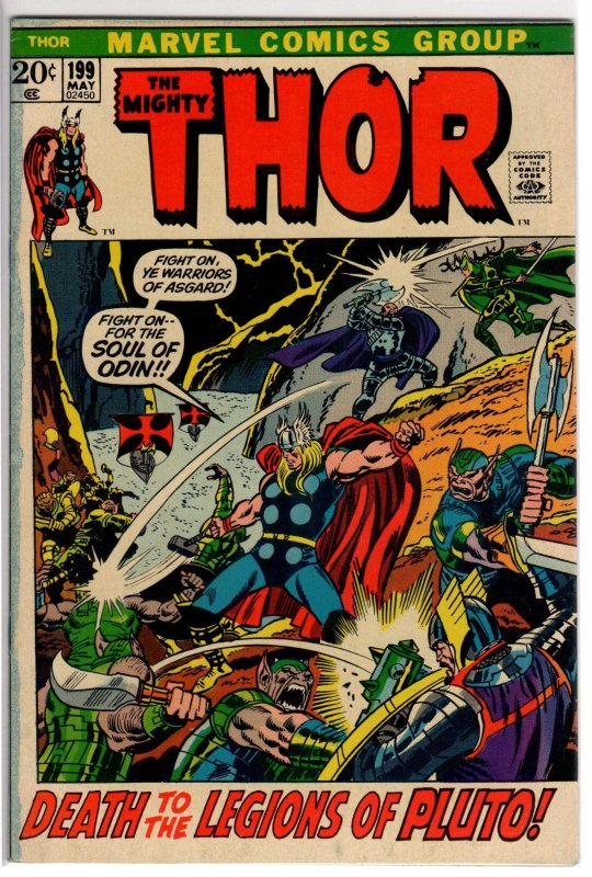 Thor #199 (1972) 8.5 VF+