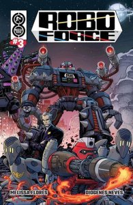 Roboforce #3 (of 3) Cvr A Dustin Weaver Oni Press Comic Book
