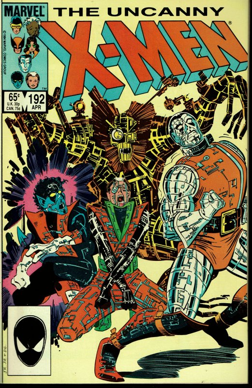 X-Men #192 - NM - Warlock Story