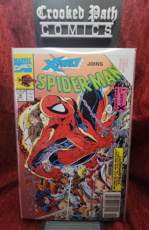Spider-Man #16 Newsstand Edition (1991)