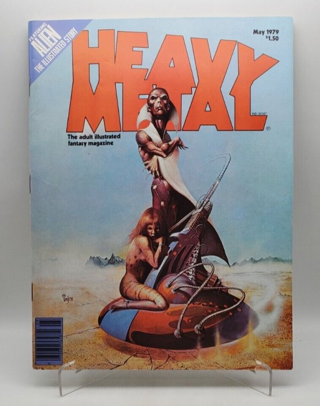 Heavy Metal Magazine May 1979 KEY 1st ALIEN by Simonson/Goodwin plus Moebius VF 