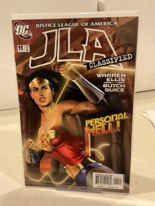 JLA Classified #11  9.0 (our highest grade)  2005  Warren Ellis!  Guice Art!