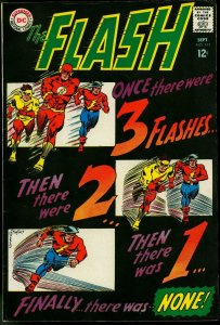 Flash #173 1967-DC Comics- Golden Age Flash- Infantino Art VF