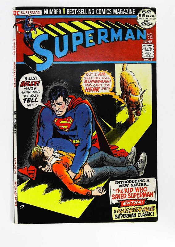 Superman (1939 series) #253, VF (Actual scan)