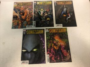 Contagion (2019) #1-5 (VF/NM) Complete Set•Ed Brisson