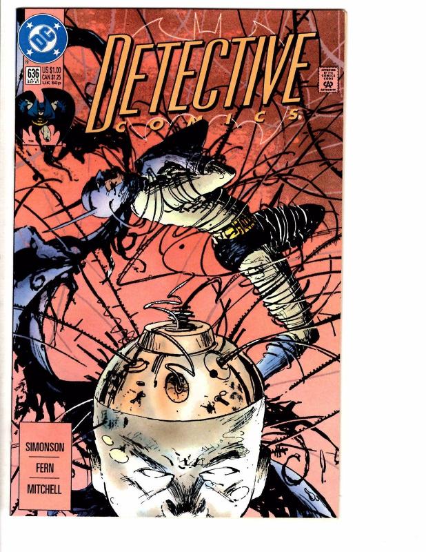 6 Detective Comics Feat. Batman DC Comic Books # 634 635 636 637 638 639 AB6