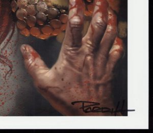 Red Sonja Vulture's Circle - Parrillo Variant Cover 11.5 x 16.5 Print signed