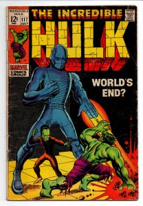 The Incredible Hulk #117 - The Leader - 1969 - GD/VG 