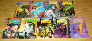 Freex #1-18 VF/NM complete series + giant-size - malibu comics ultraverse set